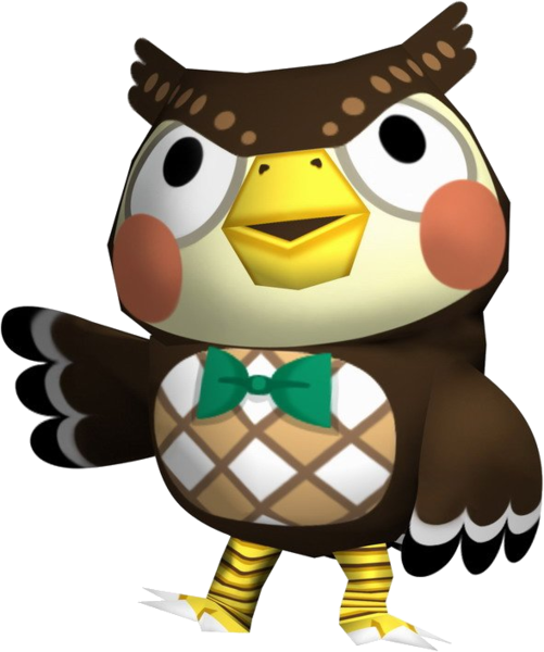 Blathers, lovably loquacious museum curator Blathers, lovably loquacious museum curator