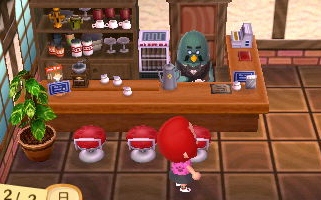 the coffee shop, where you can hang out, get coffee, and listen to music the coffee shop, where you can hang out, get coffee, and listen to music